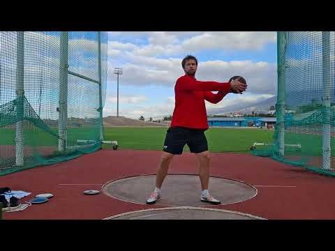 Marek Barta - 2025/12/05 Discus practice 2kg disc