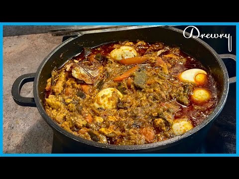 SAUCE AUBERGINES FACILE | RECETTE GHANA