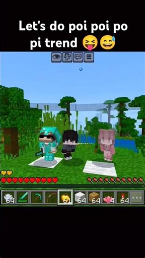 poi poi po pi trend 😅#gaming #minecraft #trend#audio