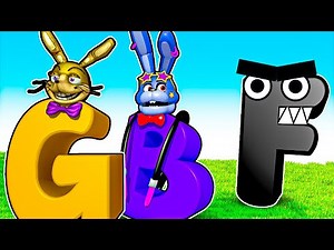 The Truth of ALPHABET LORE with Glitchtrap and Glamrock Bonnie