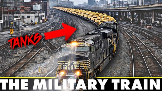 Sightings of massive freight trains hauling tanks across the United States have sparked online speculation—but the truth is far older and far more strategic. In this episode, we uncover why modern armies still rely on civilian railroads to move their most powerful weapons, blending into everyday freight traffic just as they have for nearly two centuries. From the first troop trains of 19th-century Europe to the American Civil War, World War II, and the Cold War, railroads quietly reshaped how wa