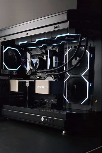 Building the Cleanest Black PC with Hydrus Cables