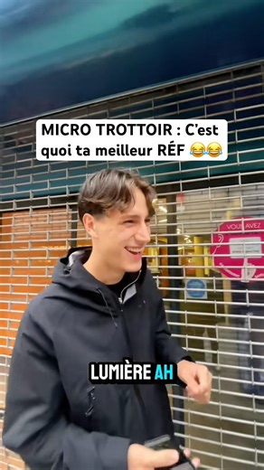 Micro Trottoir c quoi ta meilleure RÉF😂 #humour #videodrole #blagues #prank #drole #mdr #tropdrole