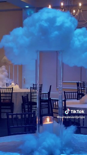 Adorable Cloud 9 Bridal Shower Party Setup | Outfit Change Inspiration