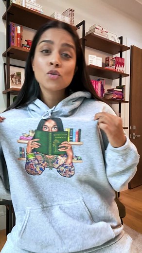 ✨NEW MERCH✨ but ✨WITH A CAUSE✨ and it’s a collab baby! I’m so excited to announce a collaboration between my book club @Lilly’s Library and @holiCHIC, called “The Naina Collection.” We’re fusing fashion and literature, with an aligned mission to champion South Asian art and stories. I’ve worn HoliChic in several of my videos because the designs are giving South Asian excellence 🤌🏽 But this collab is about more than just poppin’ aesthetics. First and foremost, I’m happy to support a small busin