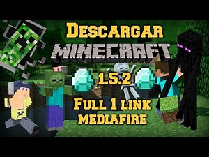 Descargar Minecraft 1.5.2 Full Español 1 Link [Mediafire] Especial 900 Subs