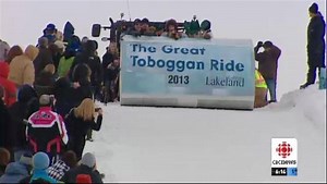 Great toboggan ride