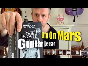 Life On Mars - David Bowie Acoustic Guitar Lesson (Guitar Chords)