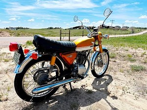 1971 Honda CB100 Ride
