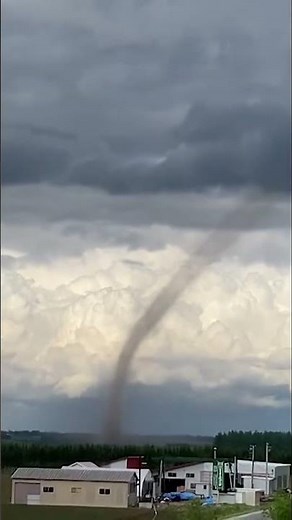 Tornado touches down in Tokachi in Japan