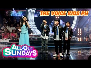 Sofia Mallares joins TVK Boys Nevin, Hebron, and MakMak on a vocal showdown! | All-Out Sundays