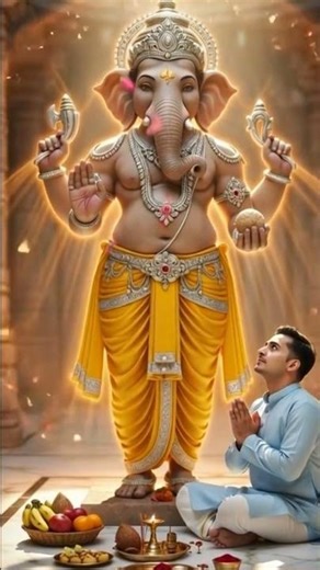 👉 Shri Ganesh Mantra | Ultra Realistic AI Ganesh Ji Video | Peaceful Bhakti