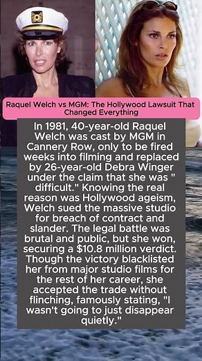 Raquel Welch vs MGM: The Hollywood Lawsuit That Changed Everything