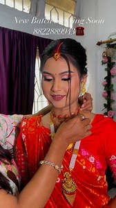 2.4K views · 20 reactions | Beautiful work done by our Student Pranita Malakar.. New Batch Starting Soon..#makeup #photo #makeuplook #insta #instagood | Purple Make up Studio | Facebook