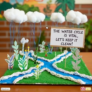 Water Conservation Project for School! | Kids Art & Craft