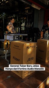 12K views · 213 reactions | Percayakan Pilihan Pro Audio di Toko Fortino ya Bosku, Jamin Jelas dan Aman ✅ #tokoresmi #huper | Fortino Pro Audio & Lighting Manado | Facebook