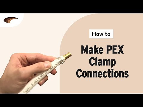 How to Make PEX Clamp Connections