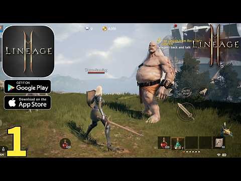 Lineage2M Gameplay Walkthrough Part 1 (ios, Android)