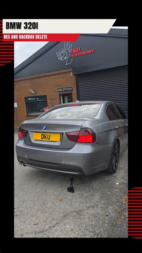 BMW 320i Res Delete+Backbox Gone! No Mufflers No Mercy #ModifiedCars #UKCarScene #shorts #fypシ #auto