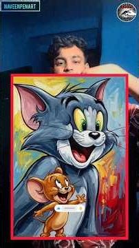 😻..😂Tom&jerry Pen Drawing|#tomjerry#shorts#cartoon ‪@NaveenPenart‬