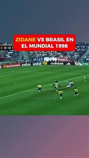 Zidane in '98 🤯