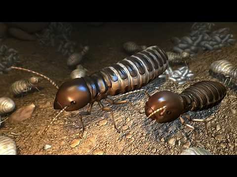 Voyage au centre d'une termitière