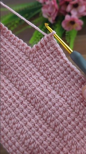 Crochet Blanket Tutorial | Soft Yarn, Simple Stitches & Cozy Texture #crochet #knitting