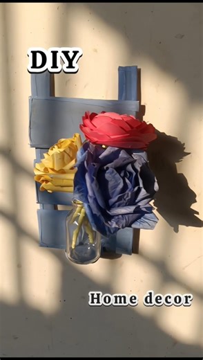 DIY Home decor using cardboard #diy #homedecor #artandcraft