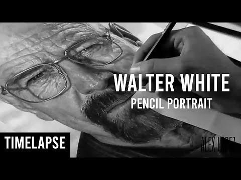 Drawing Walter White (Heisenberg) from Breaking Bad
