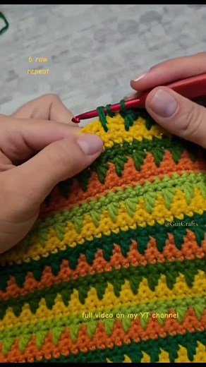 GuTCrafts on Instagram: "Spike Cluster Stitch 6 Row Repeat Crochet Pattern | Crochet Stitches #crochettutorial #crocheting #knittingstitches #handmade #viral #diy"