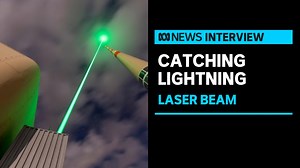 4K views · 65 reactions | In a world first, scientists have used a laser beam to guide lightning more than fifty metres. Co-author of the research, Thomas Produit, explains how the team accomplished it. | ABC News | Facebook