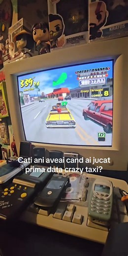 Crazy taxi , windows xp, monitor crt