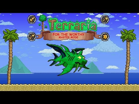 Terraria 1.4.2 Master Mode For The Worthy: Duke Fishron All Class Boss Guide!