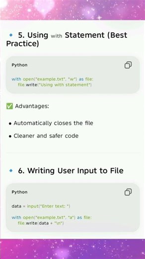 AD25201 UNIT 2 Writing from files in python #writing#files#pythonforanalytics #instagramreels