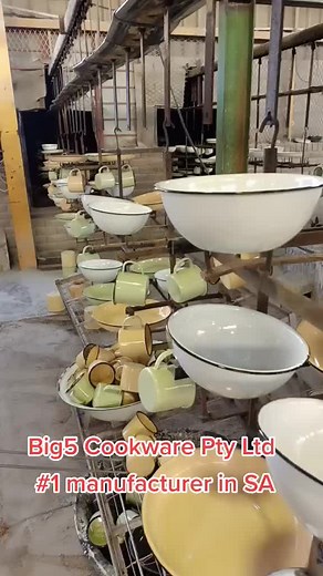 Enamelware Kitchenware Production at Big5 Cookware Pty Ltd