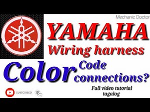 YAMAHA wiring harness COLOR CODE!?