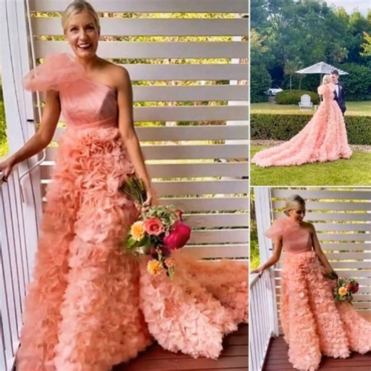 She broke tradition, and the internet had a lot to say! 😲💖 A bride stunned everyone by choosing a pink dress for her wedding instead of the customary white, sparking heated debates online. 🥂✨ Some praised her boldness, while others criticized her for defying expectations. 👀Curious to see her wedding look and the reactions it received? 👉👉 Check the top comment for the full story! ⬇️⬇️⬇️ | Everything.fun