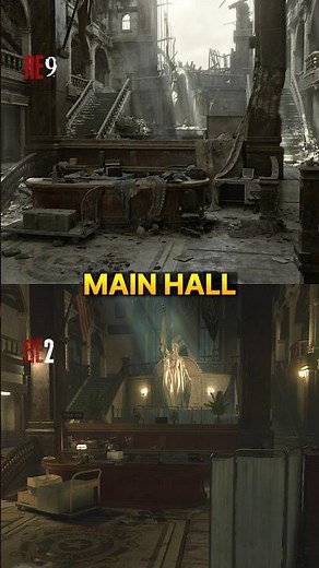 RE2 vs Resident Evil 9 | R.P.D. Comparison (Biohazard)
