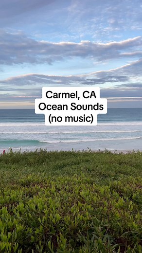 Meditative Ocean Waves in Carmel, California
