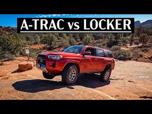 Toyota 4Runner Off Road: ATRAC Only vs. Locker + ATRAC