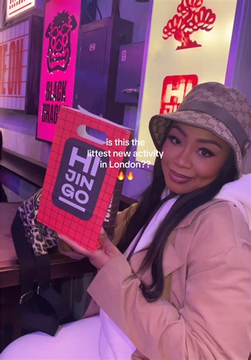 Bingo with a vibe 🔥 Come with me to the new @hijingouk Y2K bingo experience in London - if you like all the R&B, Garage and Dance classics and throwbacks then you need to book this for your next night out. (from 11th March) The music is lit, the dancers are too lit, the food is good and the drinks are better (order the Pixel Punch 🍹if you like strong & sweet cocktails) I’ve been here on a date night but it was way better this time with friends - I suggest going in a group for the best experien