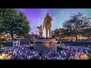 Disneyland California Early Evening Ambience | Music and Ambience