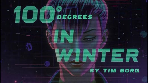 100 Degrees In The Winter - Synthwave - Full Original Music Video - Tim Borg | Tim Borg