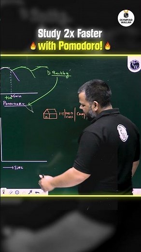 🧠Study 2x Faster with Pomodoro! 😱 #IOQM