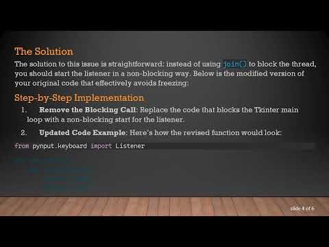 How to Dynamically Change a Tkinter Label Text Using Key Presses with pynput