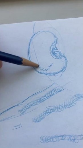 Drawing With Blue Pencil Process Breakdown from Premiere Animatic to Analog Frames #breadwillwalk