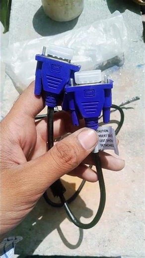 VGA Computer Wire Review 🔥#VGACable #ComputerWire #MonitorCable
