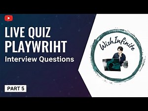 Playwright Assertions Quiz 🔥 Live Interview Challenge (Part 5) | Boost Your Automation Skills FAST