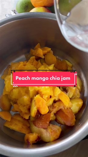 Delicious Peach Mango Chia Jam Recipe