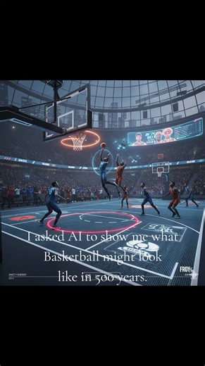 Future basketball concept. #aiprompt #futurebasketball
